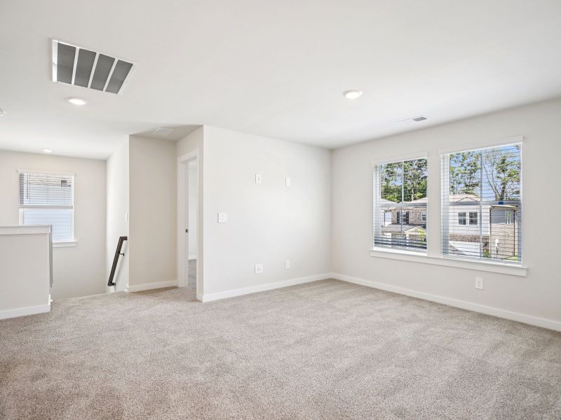 The upstairs loft gives the kids a place to hangout.