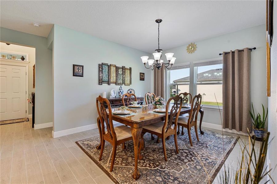 Furnished interior view inside a new home in Grand Park North, Dunnellon (Image 12).