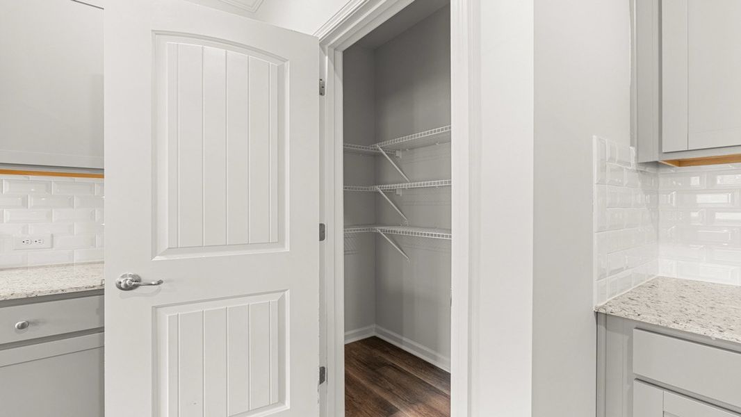 Representative furnished interior of a home built from the Booth by D.R. Horton in Liberty Crossing, Braselton (Image 10).