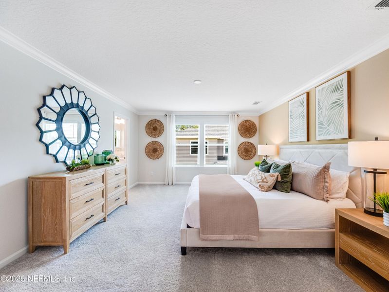 Furnished interior view inside a new home in , St. Augustine (Image 13).