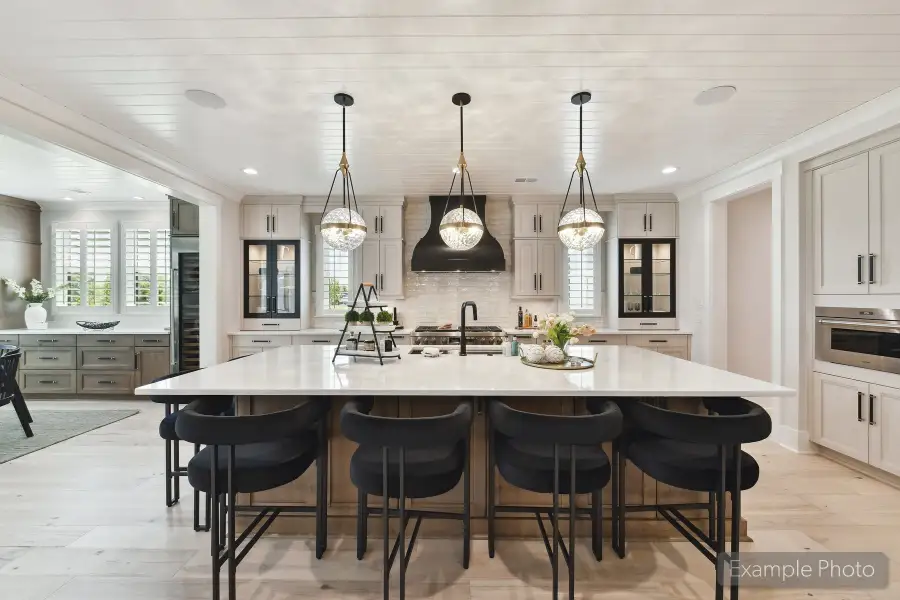 Furnished interior view inside a new home in Weddington Grove, Weddington (Image 8).