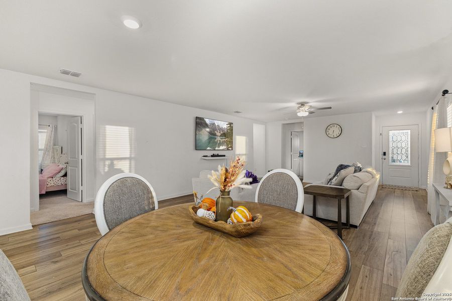 Furnished interior view inside a new home in Luckey Ranch, San Antonio (Image 12).