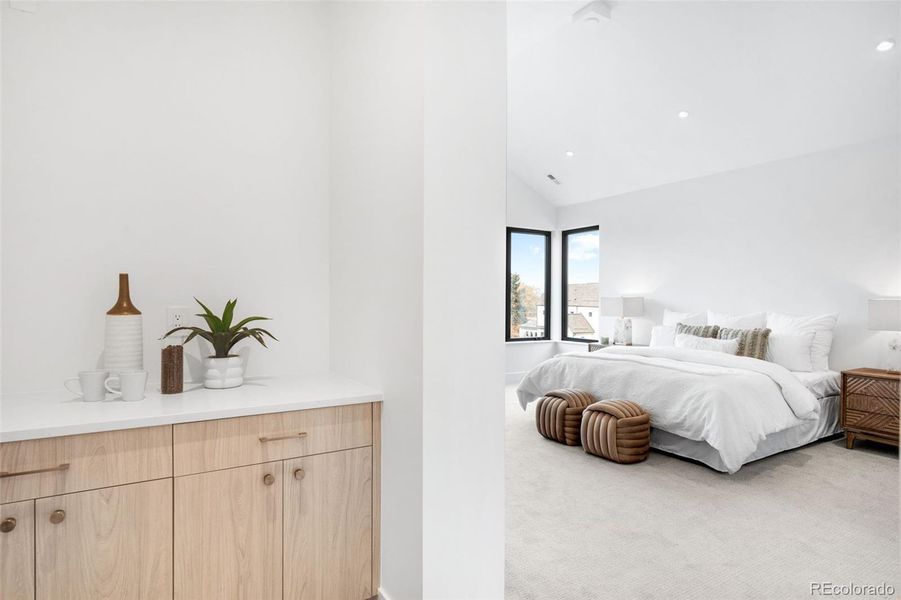 Furnished interior view inside a new home in , Denver (Image 13).