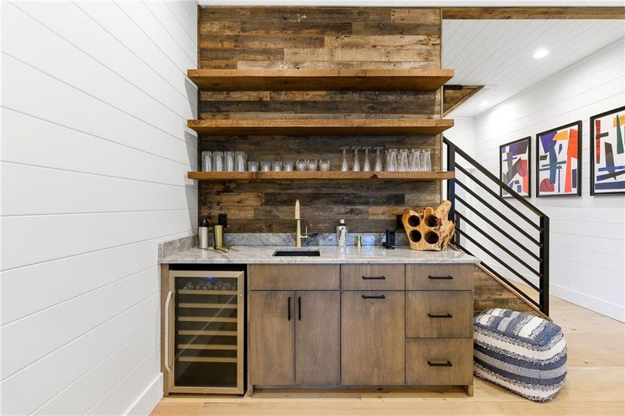 Furnished interior view inside a new home in , Blue Ridge (Image 17).