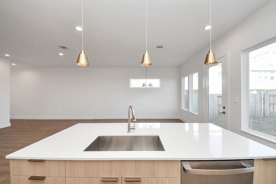Close-up of interior finishes inside a home in Piccolina, Houston (Image 17).