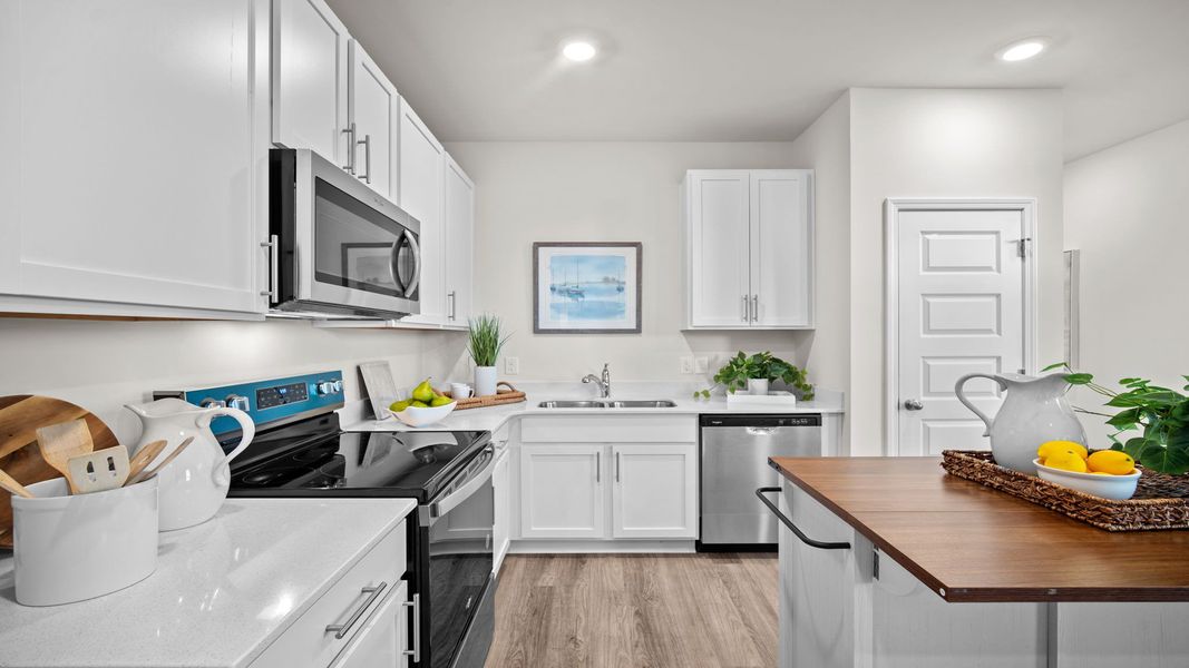 Furnished interior view inside a new home in The Groves at Bees Creek, Ridgeland (Image 7).