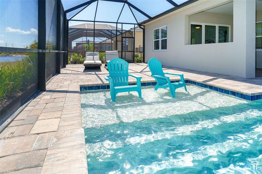 Exterior details and patio area of a home in , Englewood (Image 26).