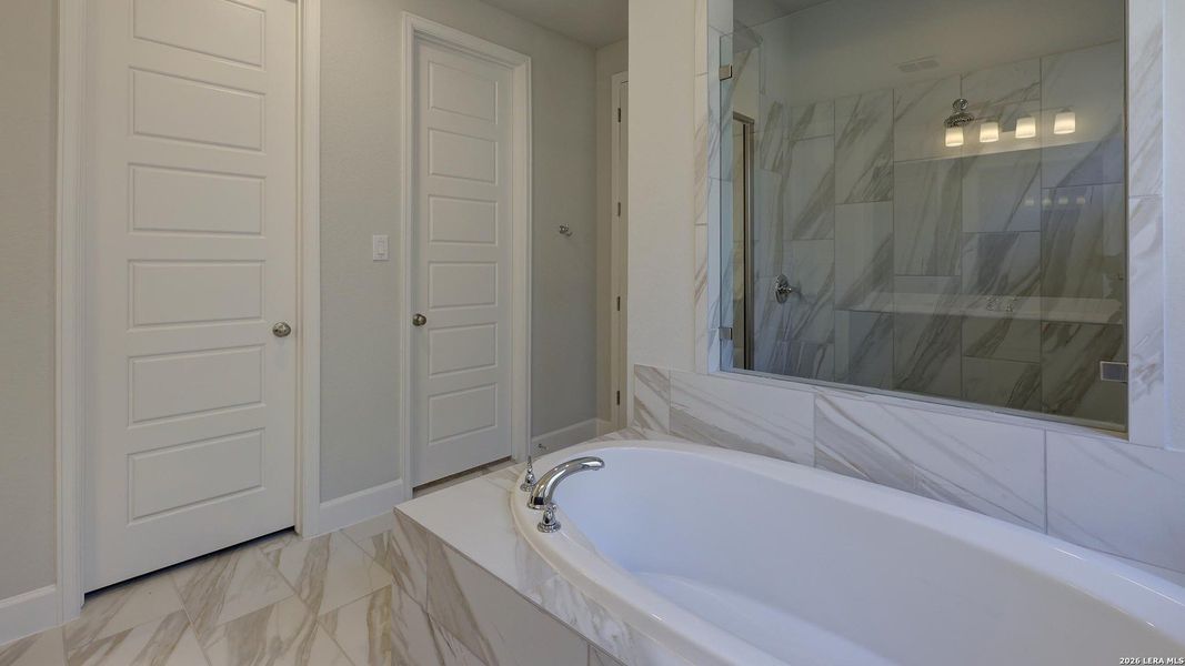 Furnished interior view inside a new home in Arcadia Ridge, San Antonio (Image 7).