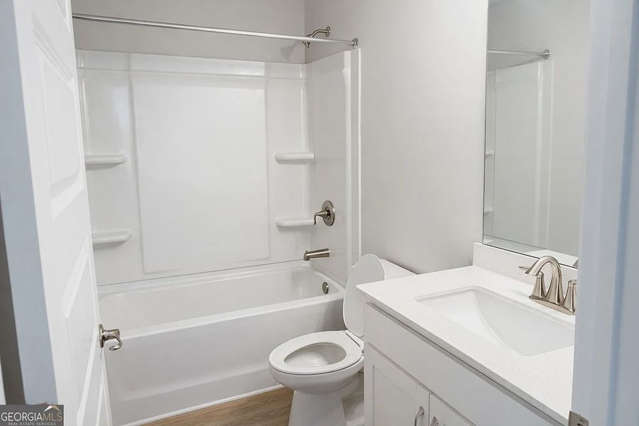 Furnished interior view inside a new home in Canterbury Villas, Carrollton (Image 12).