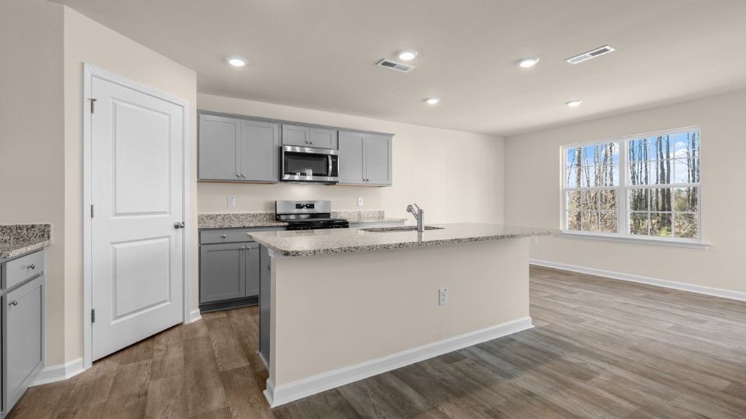 Furnished interior view inside a new home in Willow Mill, Thomasville (Image 4).