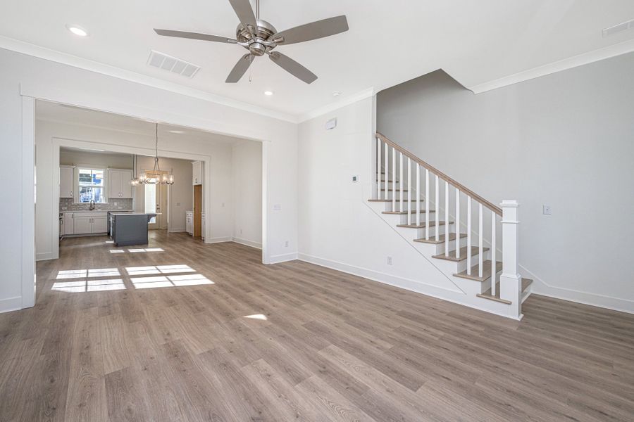 Representative unfurnished interior of a home built from the Aberdeen by Homes by Dickerson in Nexton, Summerville (Image 16).