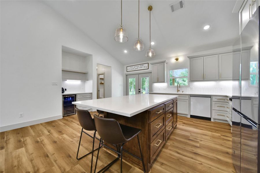 Furnished interior view inside a new home in , Splendora (Image 7).