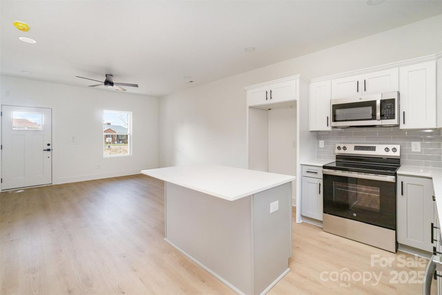 Furnished interior view inside a new home in , Conover (Image 10).