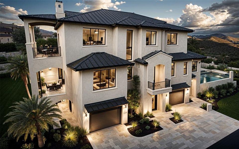 Front exterior of a new home in , Palmetto, FL, highlighting curb appeal (Image 1). Front exterior of a new home in , Palmetto, FL, highlighting curb appeal (Image 1).