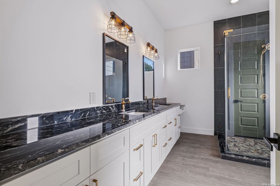 Furnished interior view inside a new home in , Fischer (Image 14).