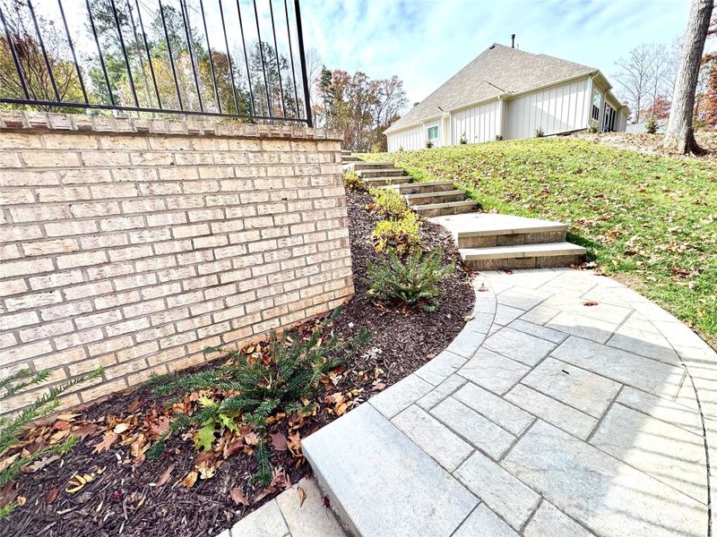 Exterior details and patio area of a home in Irish Creek, Landis (Image 26). Exterior details and patio area of a home in Irish Creek, Landis (Image 26).