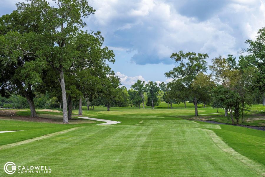 Enjoy the Lehmann designed golf course