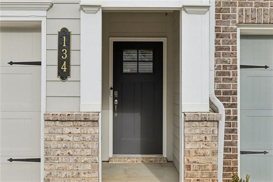 Exterior details and patio area of a home in , Marietta (Image 3).