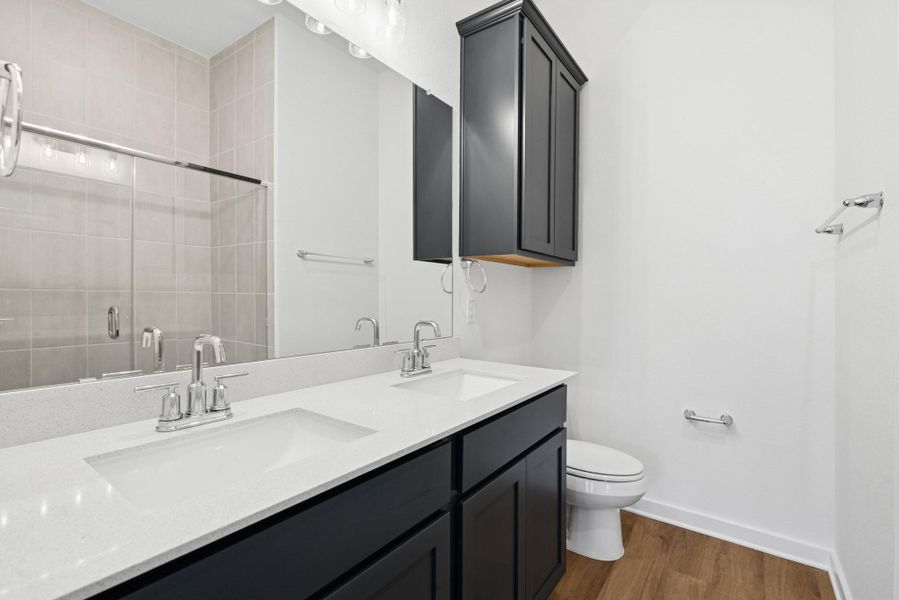 Furnished interior view inside a new home in Ambrose, La Marque (Image 4). Furnished interior view inside a new home in Ambrose, La Marque (Image 4).