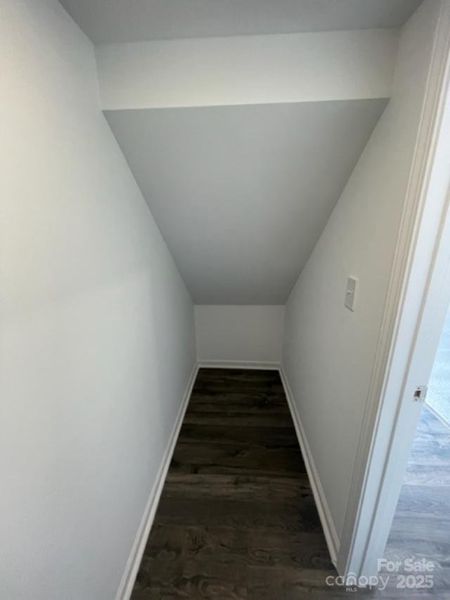 Storage under the stairs