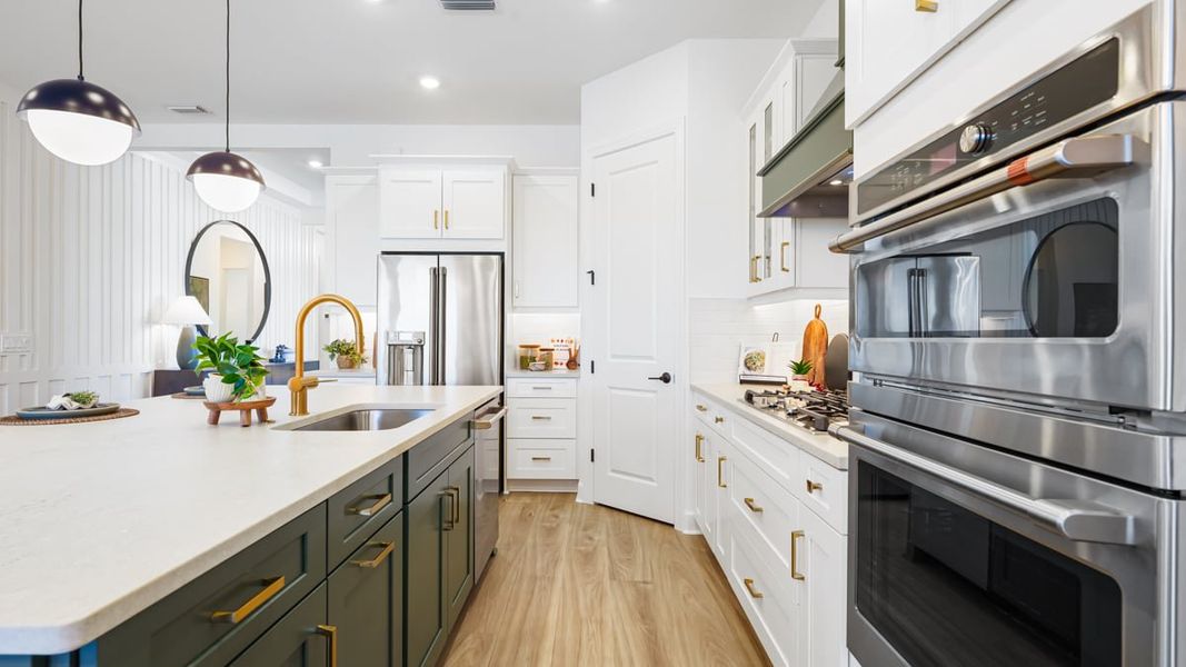 Furnished interior view inside a new home in Esplanade by the Islands, Naples (Image 7). Furnished interior view inside a new home in Esplanade by the Islands, Naples (Image 7).