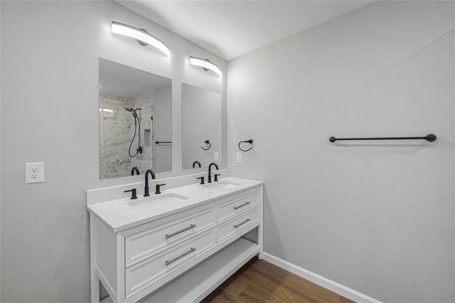 Furnished interior view inside a new home in , Stone Mountain (Image 9).