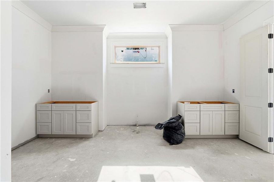 In-progress construction of a new home in , Marietta, GA (Image 23).