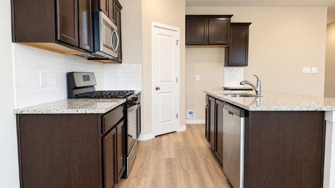 Furnished interior view inside a new home in Royal Oak South, Corpus Christi (Image 6). Furnished interior view inside a new home in Royal Oak South, Corpus Christi (Image 6).
