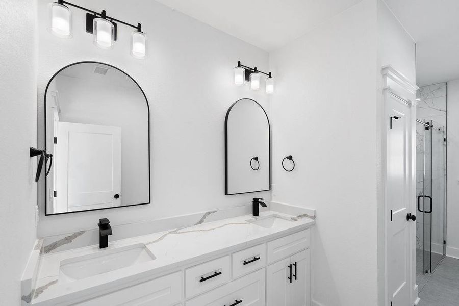 Furnished interior view inside a new home in , Mount Pleasant (Image 5).