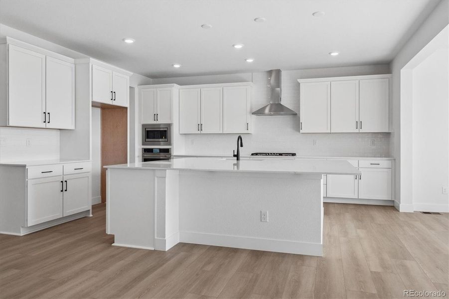 Furnished interior view inside a new home in , Littleton (Image 12).