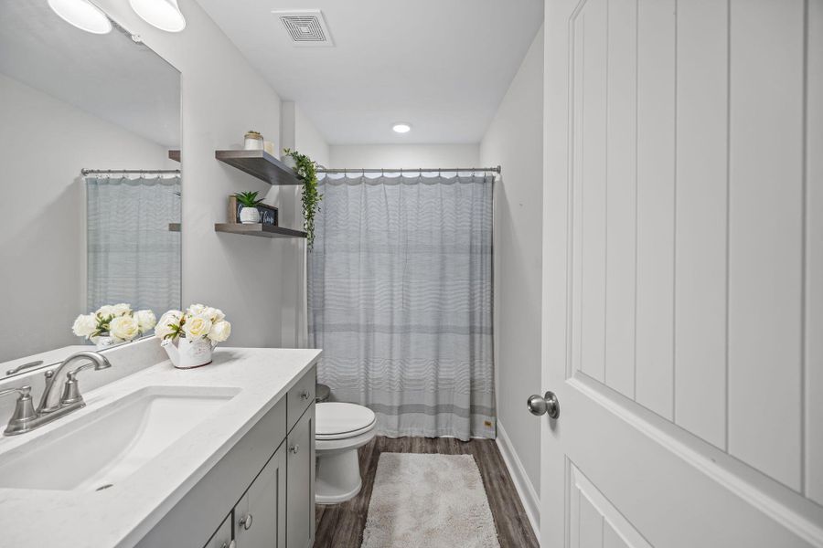 Furnished interior view inside a new home in , Meggett (Image 7).