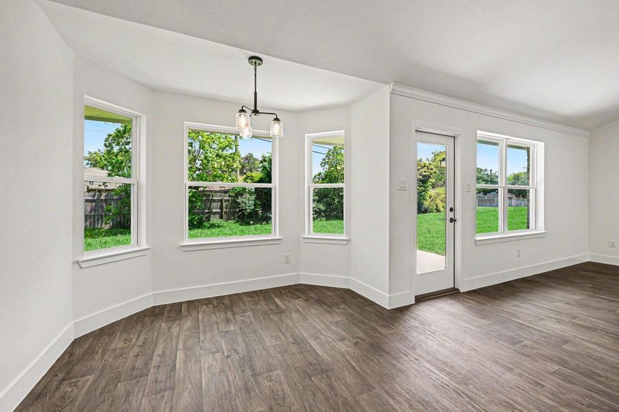 Spacious, unfurnished interior of a new home in Greystone, Angleton (Image 7). Spacious, unfurnished interior of a new home in Greystone, Angleton (Image 7).