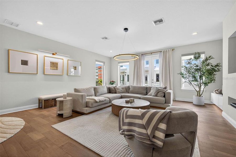 Furnished interior view inside a new home in , Tampa (Image 14).