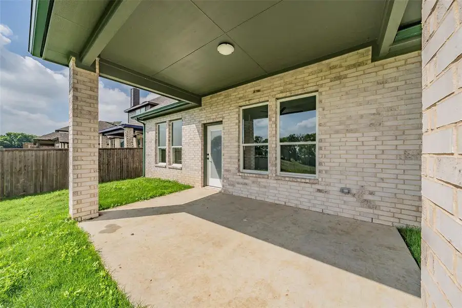 Exterior details and patio area of a home in , Fort Worth (Image 3).