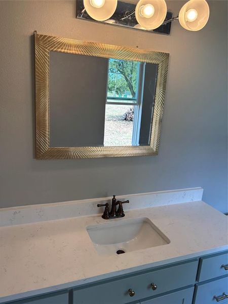 Bathroom with vanity Bathroom with vanity