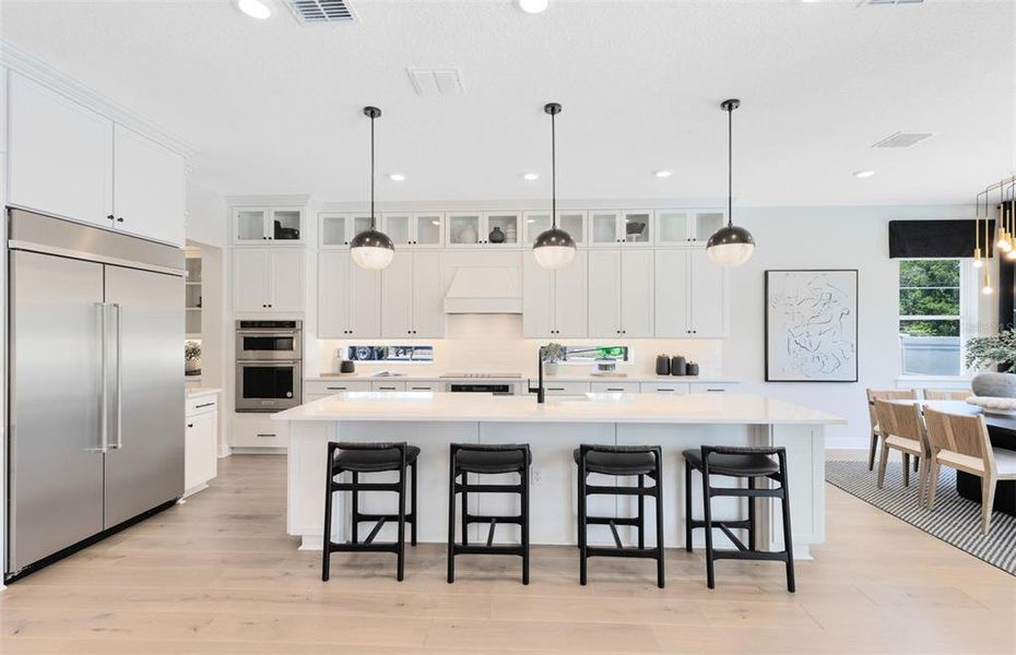 Furnished interior view inside a new home in Parkside Trails, Clermont (Image 30).