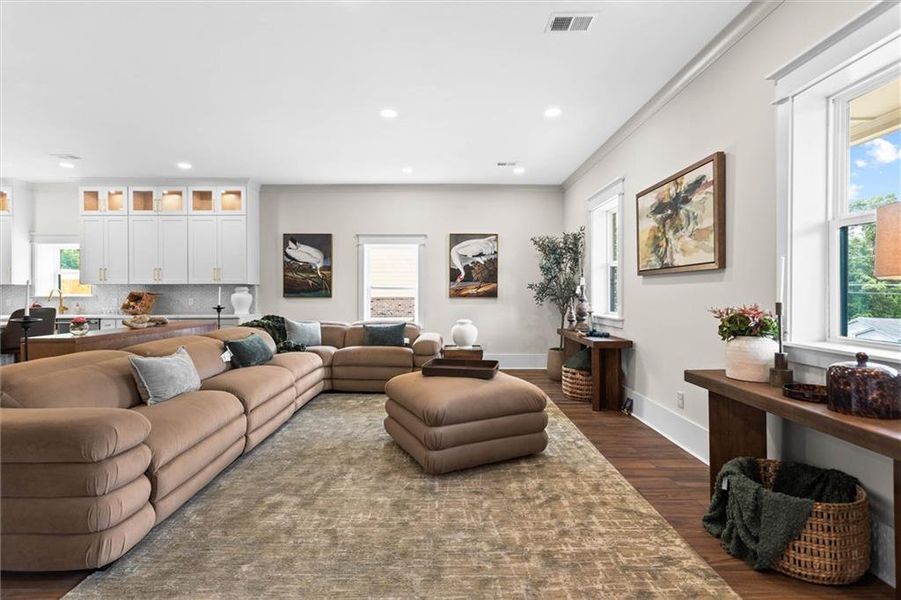 Furnished interior view inside a new home in , Rex (Image 45). Furnished interior view inside a new home in , Rex (Image 45).