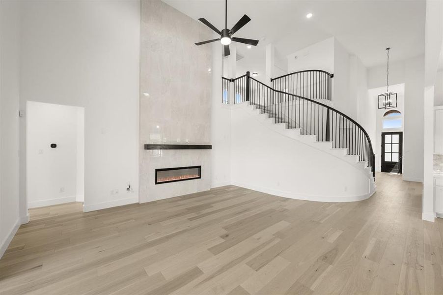 Spacious, unfurnished interior of a new home in Westside Preserve, Midlothian (Image 22).