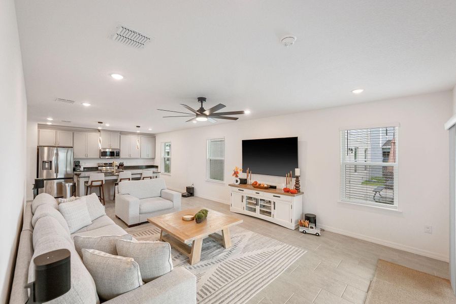 Furnished interior view inside a new home in , Port St. Lucie (Image 30).