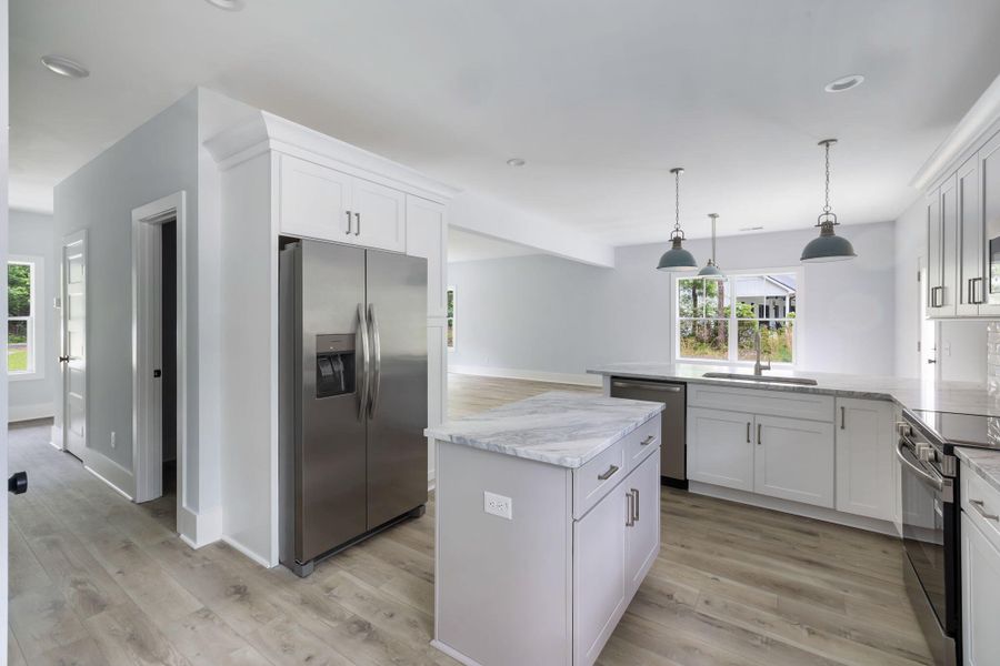 Furnished interior view inside a new home in , Johns Island (Image 13).