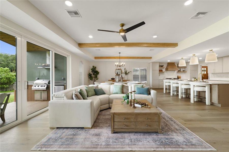 Furnished interior view inside a new home in , Winter Garden (Image 16). Furnished interior view inside a new home in , Winter Garden (Image 16).