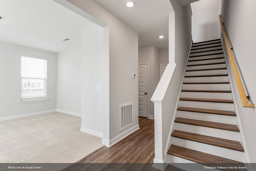 Spacious, unfurnished interior of a new home in Renaissance at White Oak, Garner (Image 13).