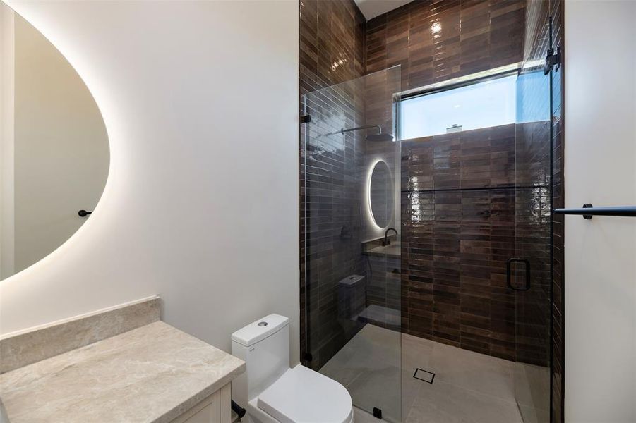 Furnished interior view inside a new home in , Heath (Image 32).