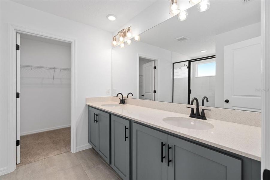 Furnished interior view inside a new home in Ellington Classical, St. Cloud (Image 6).