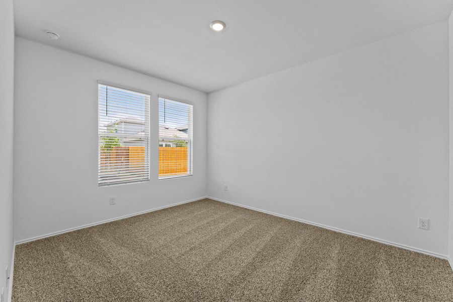 Spacious, unfurnished interior of a new home in Wayside, Uhland (Image 18).