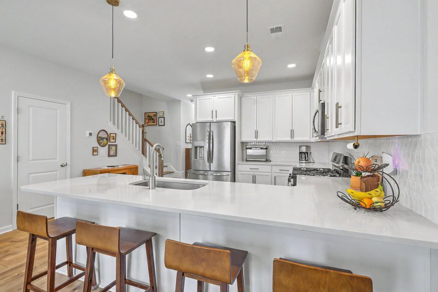 Furnished interior view inside a new home in , Summerville (Image 8).