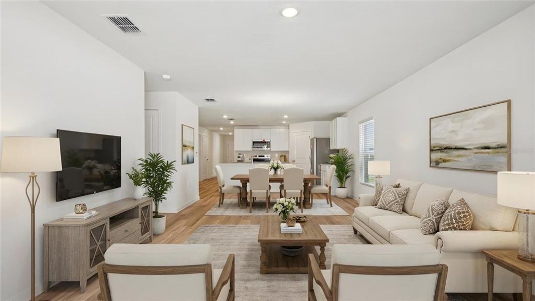 Furnished interior view inside a new home in Somerset Bay, Spring Hill (Image 4).