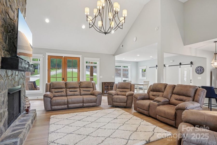 Furnished interior view inside a new home in , New London (Image 17). Furnished interior view inside a new home in , New London (Image 17).