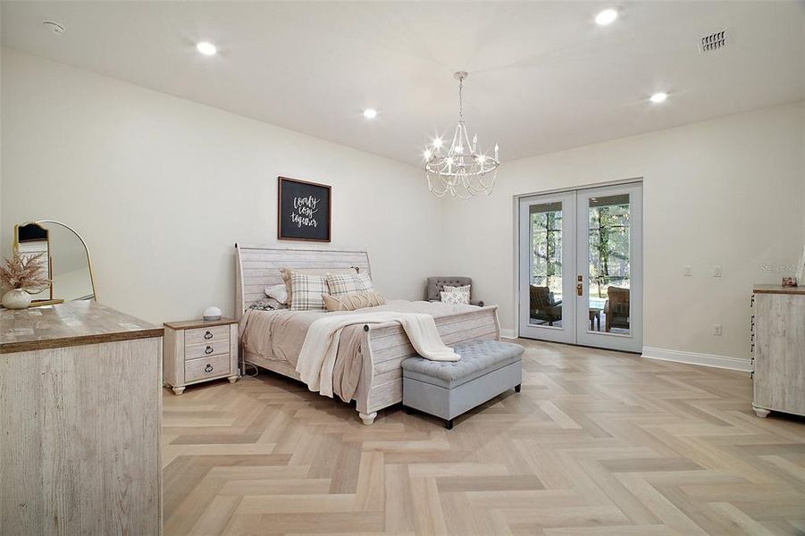 Furnished interior view inside a new home in , Deland (Image 11).