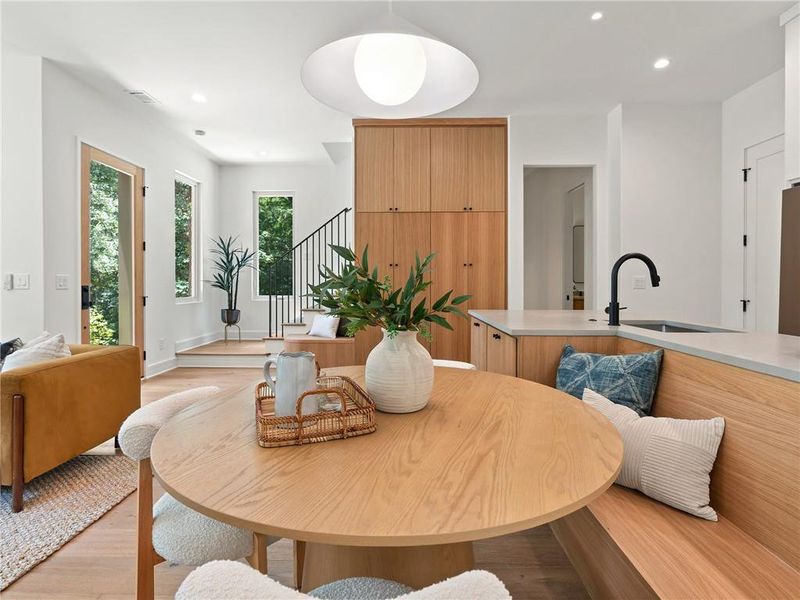 Furnished interior view inside a new home in , Decatur (Image 9).